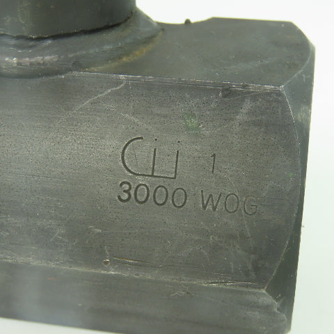 Apollo 72-100-01 1" Ball Valve A1S8 Stem A108 Body 3000 WOG