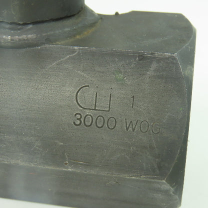 Apollo 72-100-01 1" Ball Valve A1S8 Stem A108 Body 3000 WOG