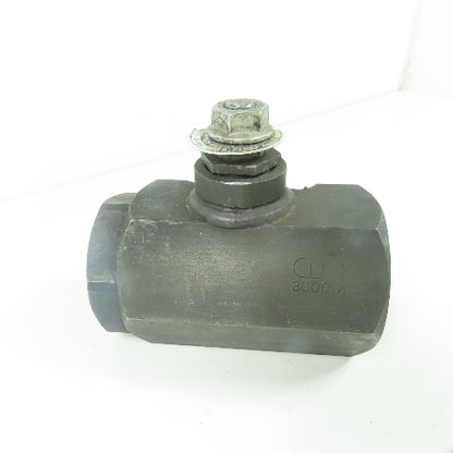 Apollo 72-100-01 1" Ball Valve A1S8 Stem A108 Body 3000 WOG