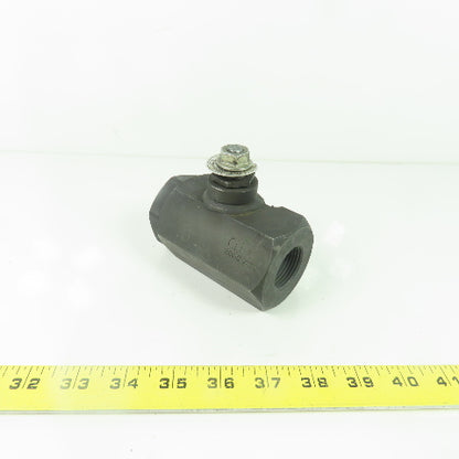 Apollo 72-100-01 1" Ball Valve A1S8 Stem A108 Body 3000 WOG