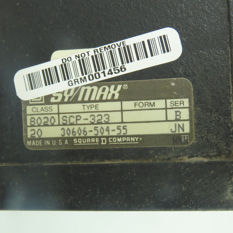 Square D SCP-323 Model 300 Sy/Max Processor Class 8020 Ser B