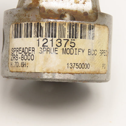 ZRS-8000 2-1/2" Straight Sprue Spreader Wedge 4-3/4" OAL