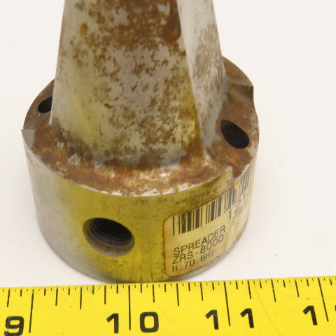 ZRS-8000 2-1/2" Straight Sprue Spreader Wedge 4-3/4" OAL