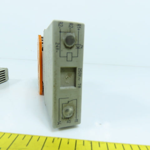 Wago 286/304 Power Relay Module 24VDC 250V 7A Lot Of 6