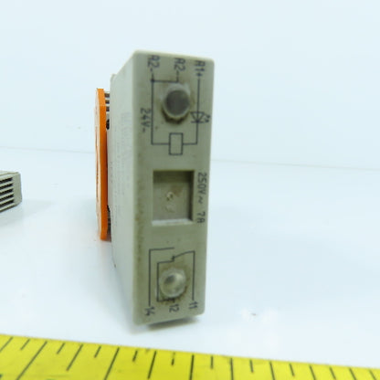 Wago 286/304 Power Relay Module 24VDC 250V 7A Lot Of 6