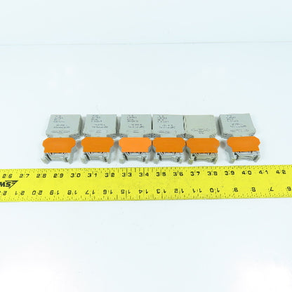 Wago 286/304 Power Relay Module 24VDC 250V 7A Lot Of 6