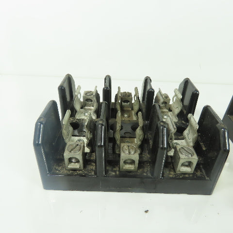 Buss J60030-3CR 3-Pole Fuseholder Fuse Block 600V 30A Lot Of 4