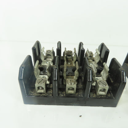 Buss J60030-3CR 3-Pole Fuseholder Fuse Block 600V 30A Lot Of 4