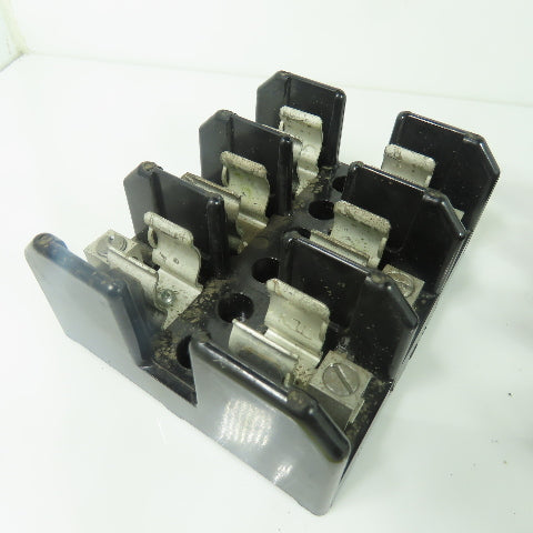 Buss J60030-3CR 3-Pole Fuseholder Fuse Block 600V 30A Lot Of 4