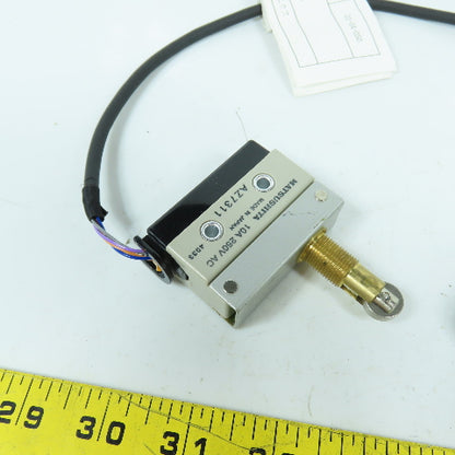Fanuc Matsushita A05B-1031-D005 AZ7311 Roller Plunger Limit Switch W/ Cable&Plug