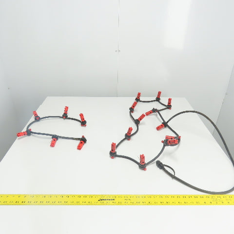 Flow-Rite 12 Cell 24V Steel Case LA Forklift Battery Watering System W/ 6 Cell