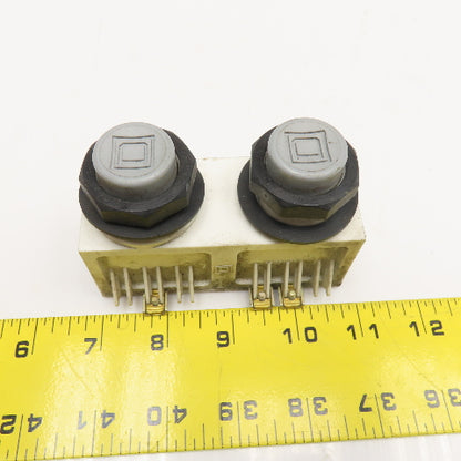 Square D 9001 SKRU-2 2 Speed Momentary Interlock Push Button Switch 120/240V