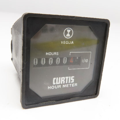 Curtis 6 Digit Hour Meter Panel Mount