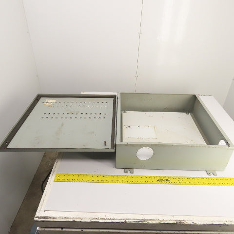 Hammond 1418JJ7 24" x 24" x 7" Electrical Enclosure W/Backplate & Hinged Door