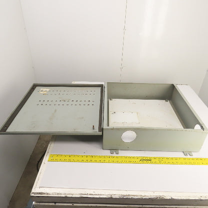 Hammond 1418JJ7 24" x 24" x 7" Electrical Enclosure W/Backplate & Hinged Door
