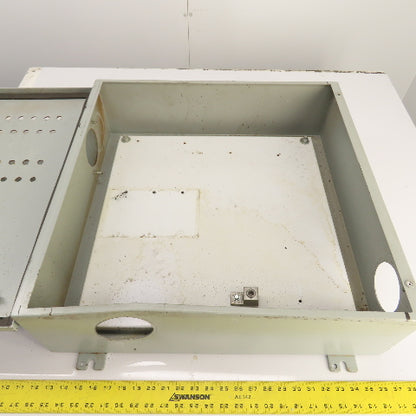 Hammond 1418JJ7 24" x 24" x 7" Electrical Enclosure W/Backplate & Hinged Door