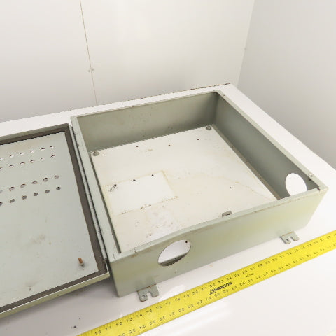 Hammond 1418JJ7 24" x 24" x 7" Electrical Enclosure W/Backplate & Hinged Door