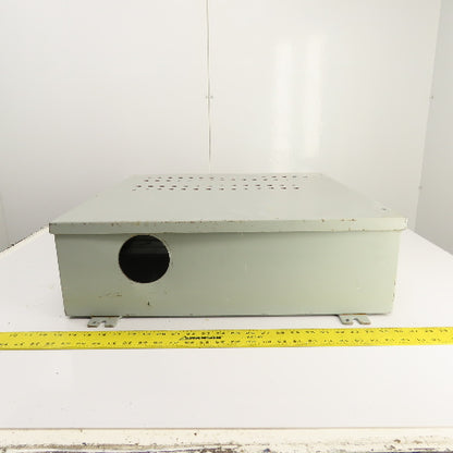 Hammond 1418JJ7 24" x 24" x 7" Electrical Enclosure W/Backplate & Hinged Door