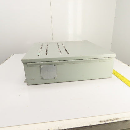 Hammond 1418JJ7 24" x 24" x 7" Electrical Enclosure W/Backplate & Hinged Door