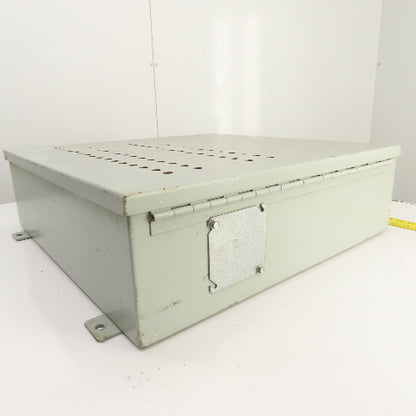 Hammond 1418JJ7 24" x 24" x 7" Electrical Enclosure W/Backplate & Hinged Door