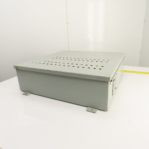 Hammond 1418JJ7 24" x 24" x 7" Electrical Enclosure W/Backplate & Hinged Door