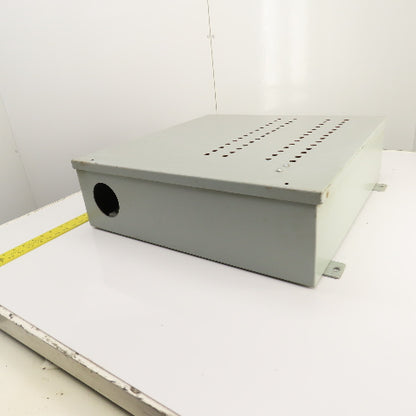 Hammond 1418JJ7 24" x 24" x 7" Electrical Enclosure W/Backplate & Hinged Door
