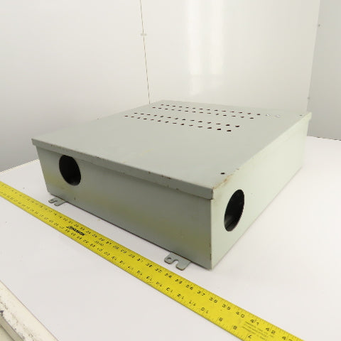 Hammond 1418JJ7 24" x 24" x 7" Electrical Enclosure W/Backplate & Hinged Door
