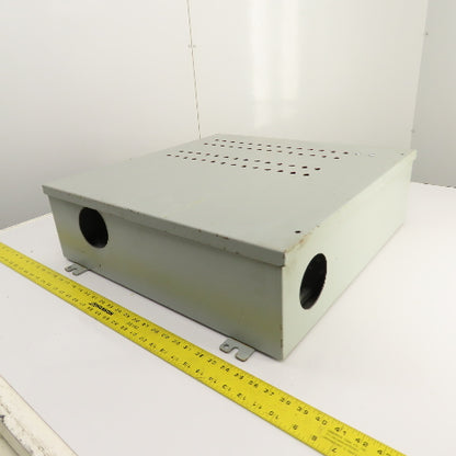 Hammond 1418JJ7 24" x 24" x 7" Electrical Enclosure W/Backplate & Hinged Door