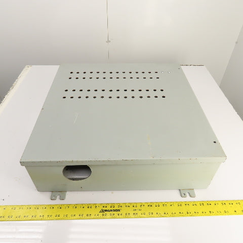 Hammond 1418JJ7 24" x 24" x 7" Electrical Enclosure W/Backplate & Hinged Door