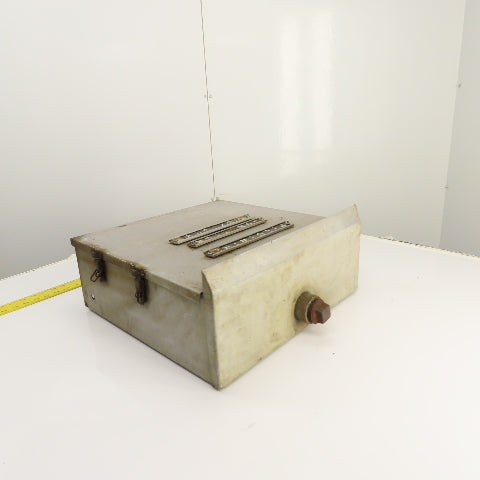 18" x 18" x 6" Aluminum Electrical Junction Pull Box W/ 3 Terminal Strips