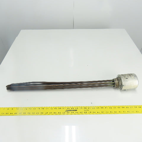 Accutherm 80-574-UL-9 10.5KW 2" NPT Screw Plug Immersion Heater 480V 3PH