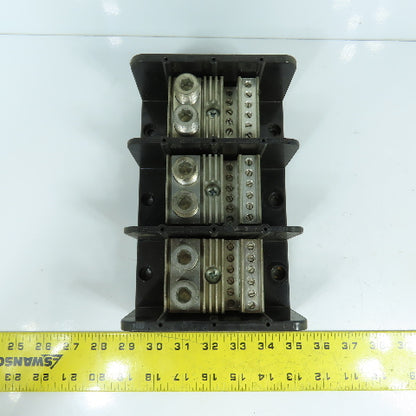 Square D LBA365212 Class 9080 Power Distribution Terminal Block 760A 600VAC