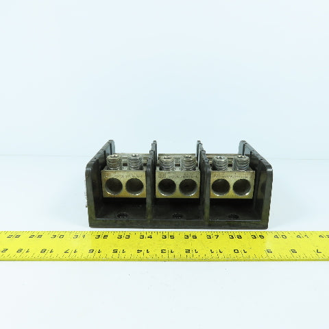 Square D LBA365212 Class 9080 Power Distribution Terminal Block 760A 600VAC