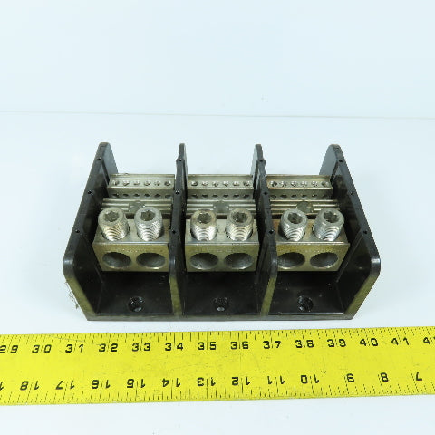 Square D LBA365212 Class 9080 Power Distribution Terminal Block 760A 600VAC