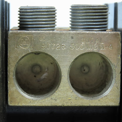 Square D LBA365212 Class 9080 Power Distribution Terminal Block 760A 600VAC