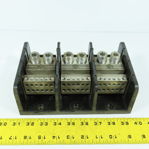 Square D LBA365212 Class 9080 Power Distribution Terminal Block 760A 600VAC
