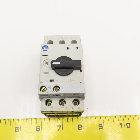 Allen Bradley 140M-C2T-A16 Manual Motor Starter Circuit Breaker 600V .10-16A