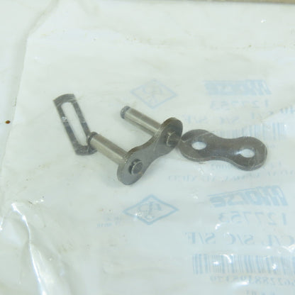 Morse 127753 40 C/L S/C S/F ANSI # 40 Single Strand Roller Chain Link Lot Of 60