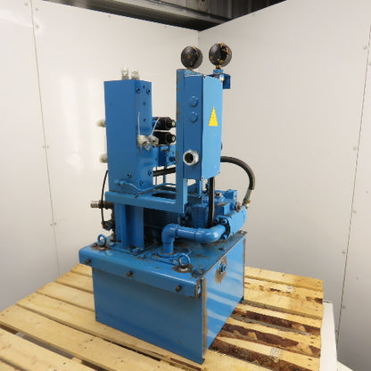 Nachi 10 Gal 1.5kW Variable Piston Hydraulic Power Unit PVS-1B-16N1-10 230V 1PH