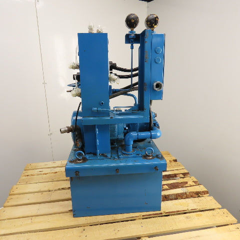 Nachi 10 Gal 1.5kW Variable Piston Hydraulic Power Unit PVS-1B-16N1-10 230V 1PH