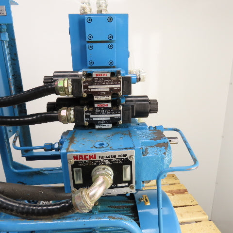 Nachi 10 Gal 1.5kW Variable Piston Hydraulic Power Unit PVS-1B-16N1-10 230V 1PH