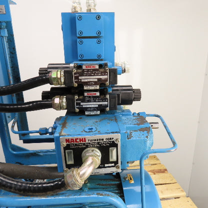 Nachi 10 Gal 1.5kW Variable Piston Hydraulic Power Unit PVS-1B-16N1-10 230V 1PH