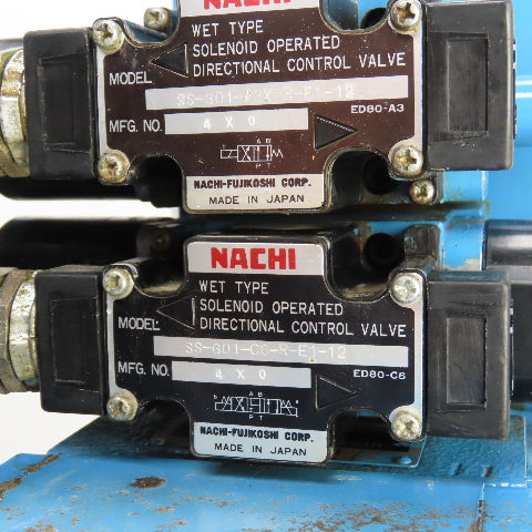 Nachi 10 Gal 1.5kW Variable Piston Hydraulic Power Unit PVS-1B-16N1-10 230V 1PH