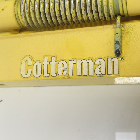 Cotterman Yellow Steel Safety Gate 22" x 24" Adjustable