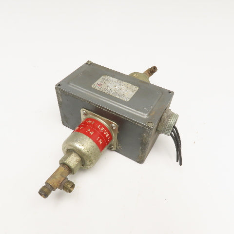 United Electric J27KB 4357-1 Differential Pressure Switch 0-6PSI 125/250VAC