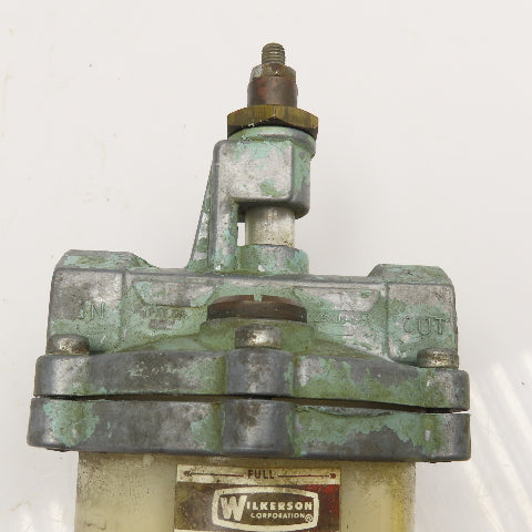 Wilkerson 3002-4 Pneumatic Inline Oiler Lubricator 1/2" NPT