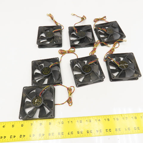 Yate Loon D90SH-12 12V DC Cabinet Cooling Fan Lot Of 7