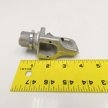 3/4" HID Fixture Hanger Safety Hook Cast Aluminum Lot Of 3