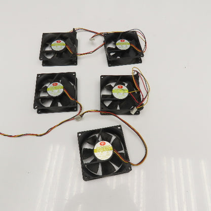 Cheng Home Electronic CHA8012CS-A Superred 12VDC Cabinet Cooling Fan Lot Of 5