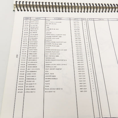 Okuma MX-45VAE P-K601-004-E Machine Parts Book